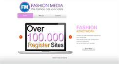 Desktop Screenshot of fashion-media.net